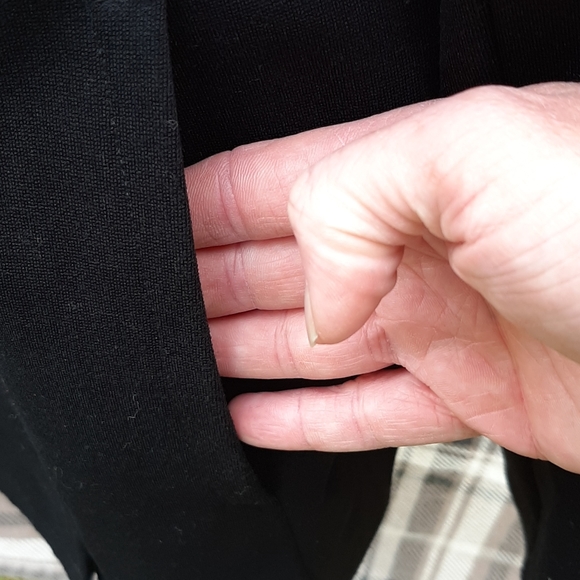 Double Breasted J. Crew Classic Black Peacoat Office Church READ - Picture 7 of 12